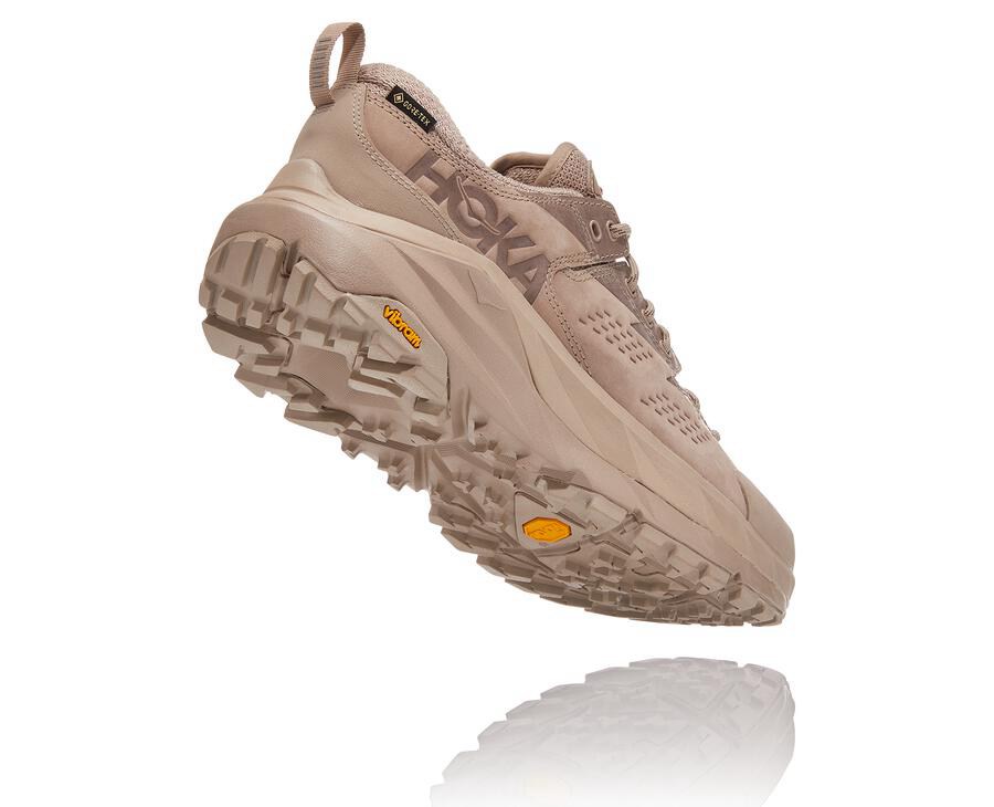 Hoka One One Trailsko Dame - Kaha Lav Gore-Tex - Beige - 578213JAE